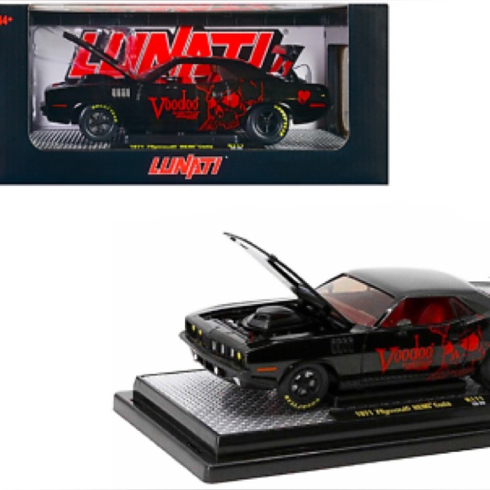 Lunati Voodoo 1971 Plymouth HEMI Cuda Diecast Model